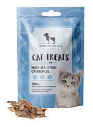 Heads Up For Tails - Cat Treats Mahi Mahi Fish Crunchies 100% Natural Ingredients, Just Dehyderated, Human Grade 35g