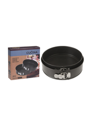 La Cucina 2-Piece Nonstick Springform Cake Pan Set, Black