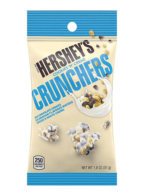

Hersheys Hershey Cookies N Creme Crunchers Tube, 51g