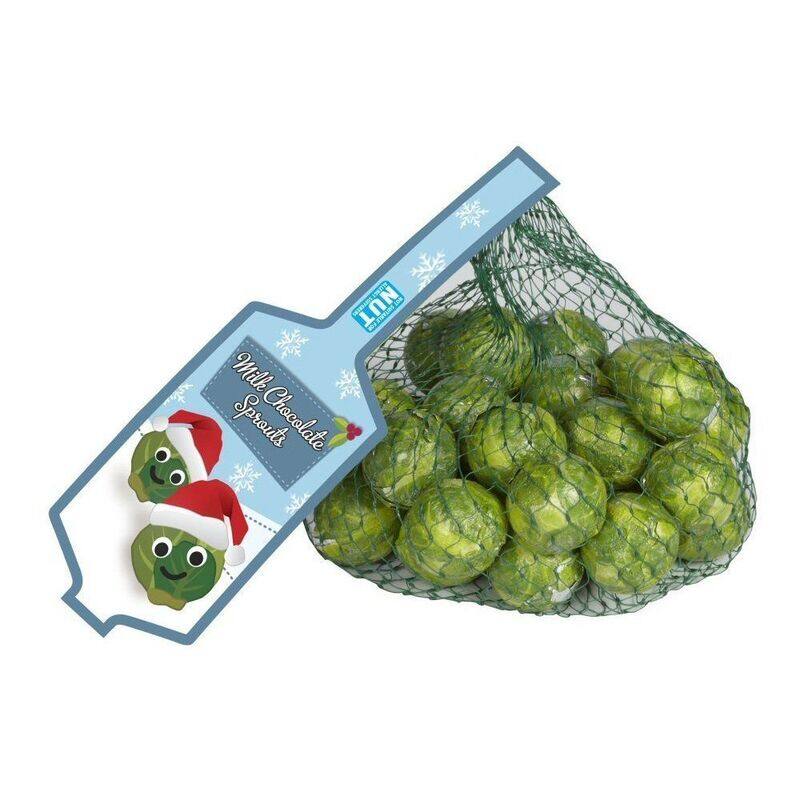 

Humdinger Kinnerton Milk Chocolate Sprouts Christmas Special 75g