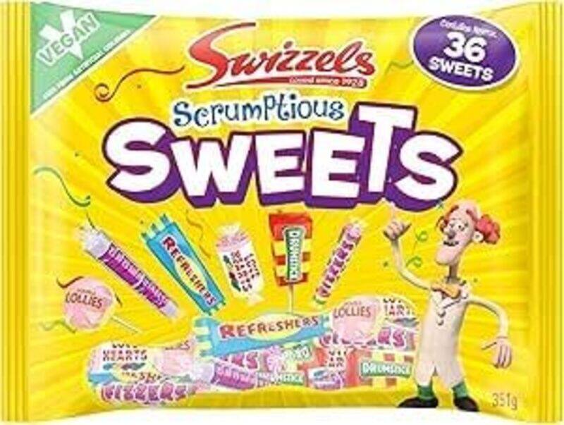 

Swizzels Matlow Swizzles Scrumptious Sweets Halloween Special Vegan Candy 351g