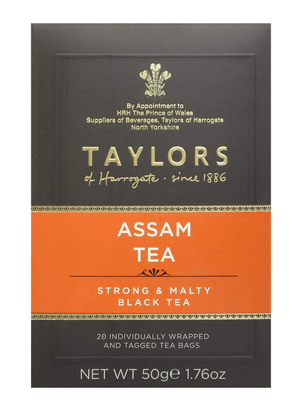 

Taylors Assam Premium Tea Bags, 20 Tea Bags 2g