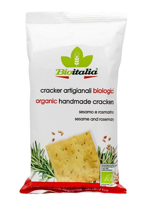 

Bioitalia Organic Sesame & Rosemary Crackers, 40g