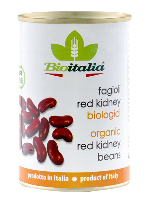 

Bioitalia Organic Boiled Red Kidney Beans, 400g