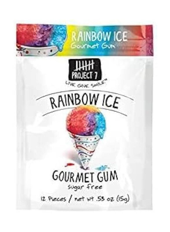 

Project 7 Rainbow Ice Gourmet Gum, 0.53oz