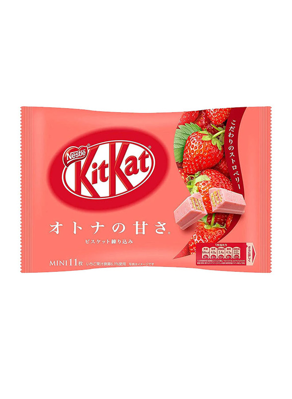 Nestle Kit Kat Mini Strawberry, 11 Pieces