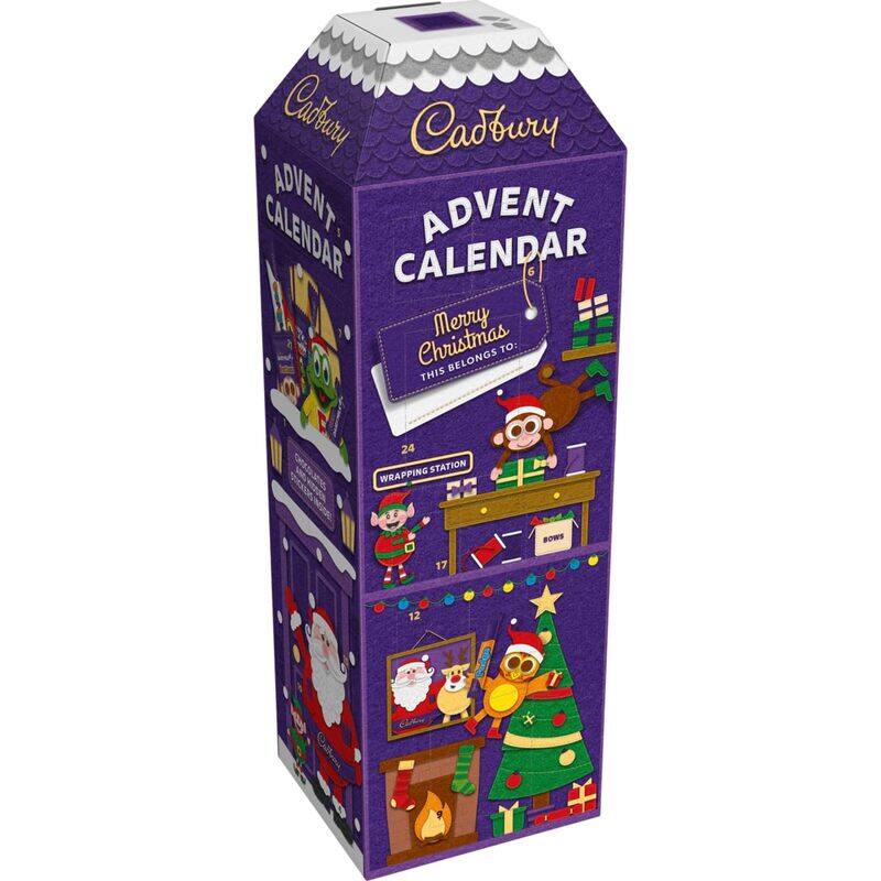 

Cadbury Dairy Milk Christmas Chocolate Advent Calendar Christmas Special 90g