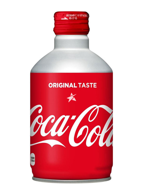 Coca Cola Soft Drink Aluminium Bottle Can, 24 x 300ml