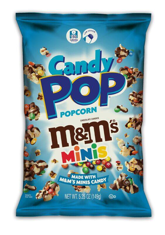 

Snax Sational Snax-Sational Candy Pop M&M's Minis Candy Coated Popcorn 149g