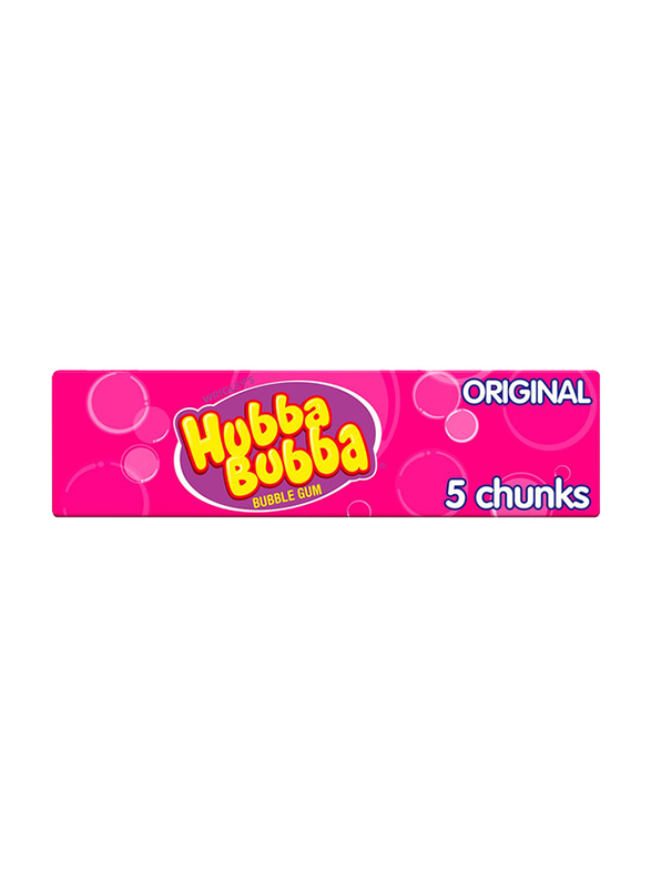 Wrigley's Hubba Bubba Original 5 Chunks Bubble Gum, 35g