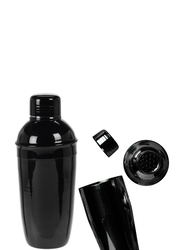 Stainless Steel Cocktail Shaker, 500ml, Glossy Black