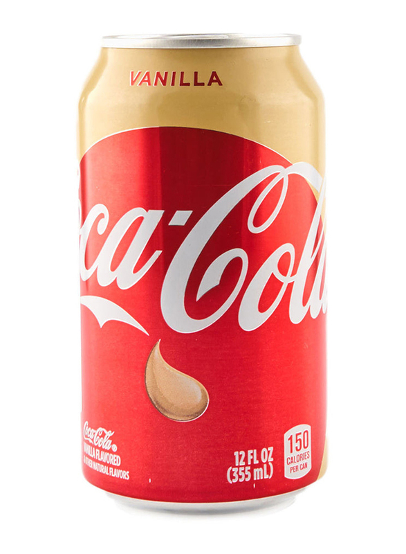 Coca Cola Vanilla Soft Drink, 12 x 355ml