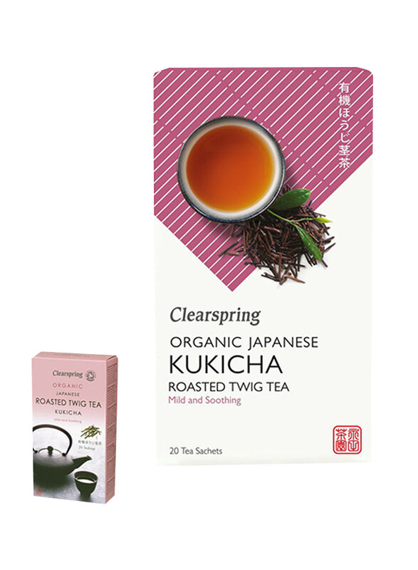 

Clearspring Organic Japanese Kukicha Roasted Twig Tea, 20 x 36g