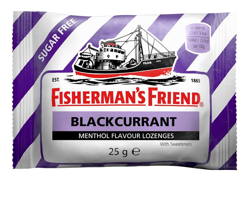 Fisherman's Friend Blackcurrant Sugar Free Lozenges 25g