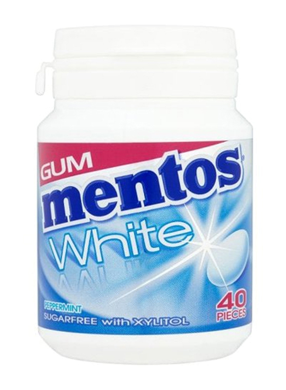 Mentos White Gum, 60g