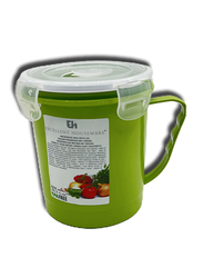 Excellent Houseware 600ml Microwave Cup with Lid, Green
