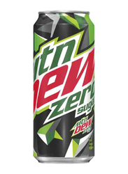 Mountain Dew Zero Sugar Soda Can, 24 x 12Oz
