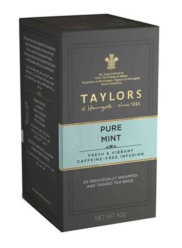 

Taylors Of Harrogate Pure Mint Premium Tea Bags, 20 Tea Bags x 40g