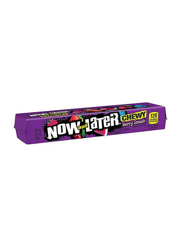 

Now & Later Berry Smash Chewing Gum, 69g