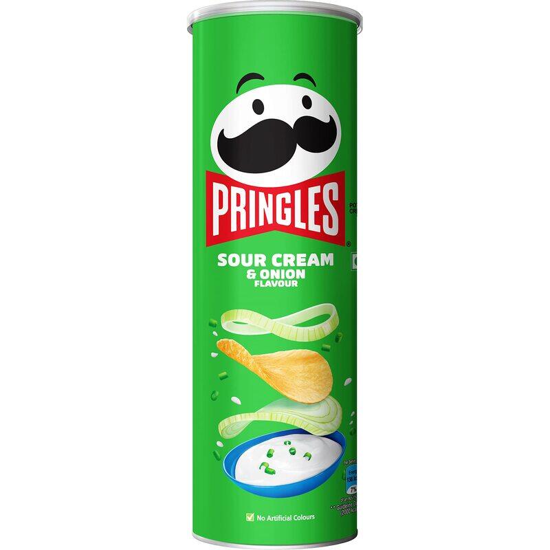 

Kellogg'S Pringles Sour Cream & Onion Chips 53g