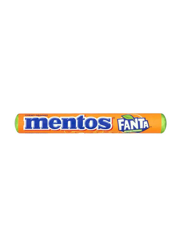 

Mentos Fanta Orange Flavour Chewy Dragees, 37.5g