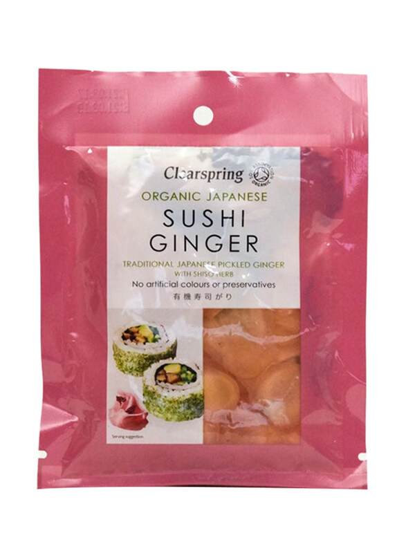 

Clearspring Organic Japanese Sushi Ginger Pickle, 50g