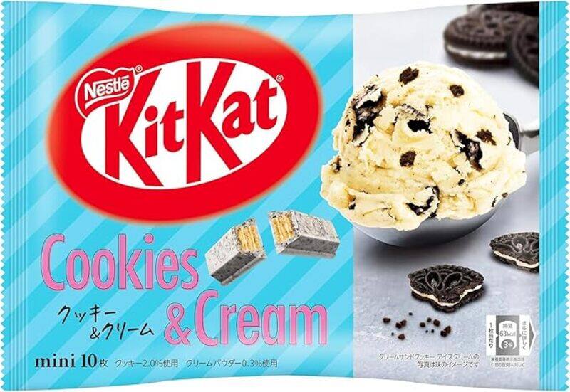 

Nestle Kit Kat Mini Cookies & Cream Flavor Chocolate 116g