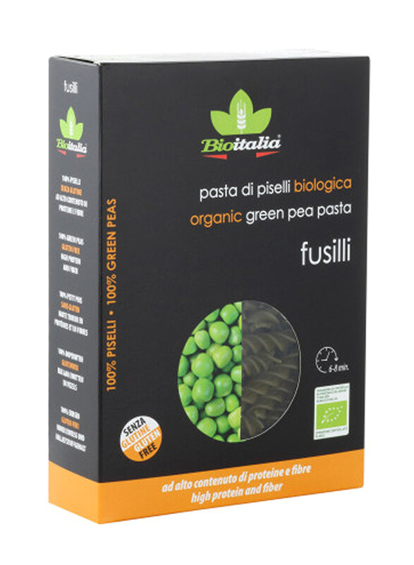 

Bioitalia Organic Green Pea Fusilli Pasta, 250g