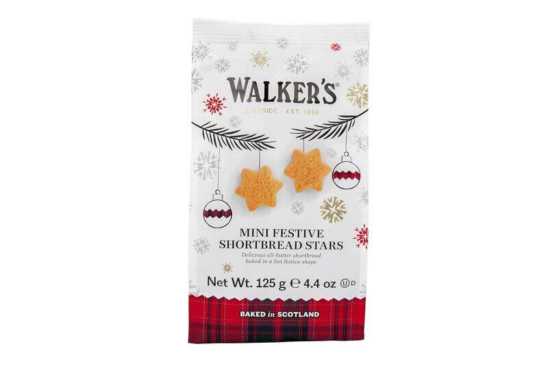 

Walkers Mini Festive Shortbread Cookies Christmas Special 125g