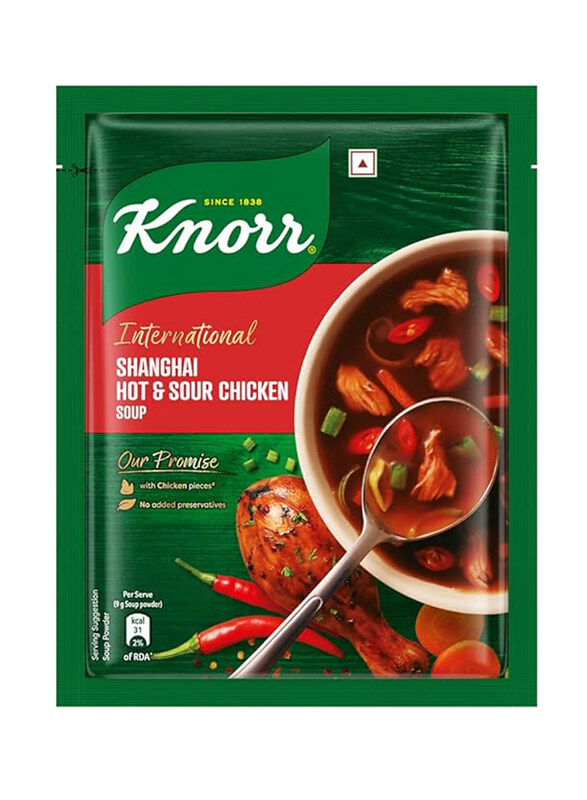 

Knorr Shanghai Hot & Sour Chicken Soup, 36g