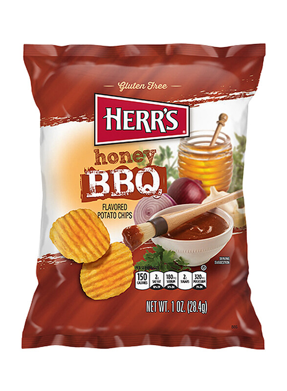 

Herr's Honey Barbeque Potato Chips, 99.2g