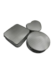 La Cucina 3-Piece Springform Cake Pan Set, Black