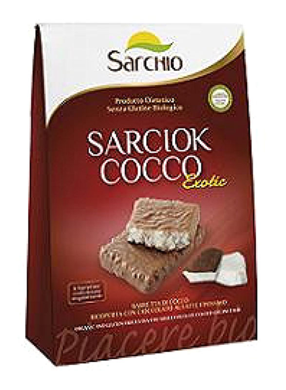 Sarchio Extra Fine Milk Chocolate Coated Coconut Bar, 90g