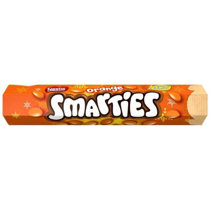 

Smarties Orange Chocolate Giant Tube Christmas Special 120g