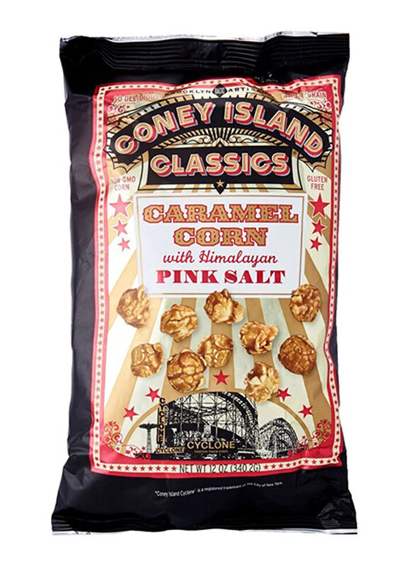 

Coney Island Classics Caramel with Himalayan Pink Salt Popcorn, 340g