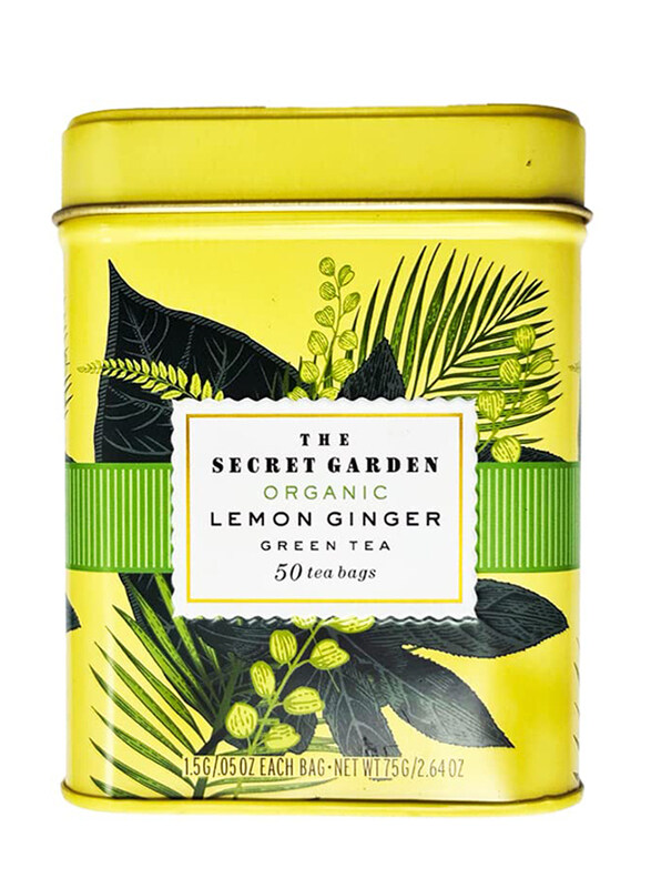 

The Secret Garden Organic Lemon Ginger Green Tea, 75g