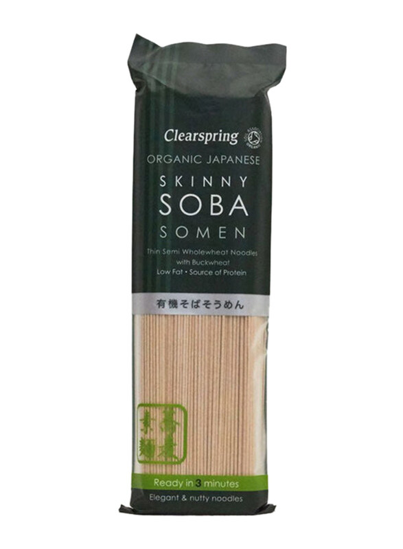 

Clearspring Organic Japanese Skinny Soba Somen Noodles, 200g