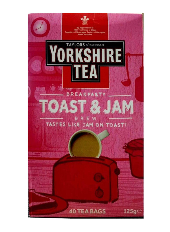 

Taylors of Harrogate Yorkshire Breakfasty Toast & Jam Brew Tea Bags, 40 Tea Bags