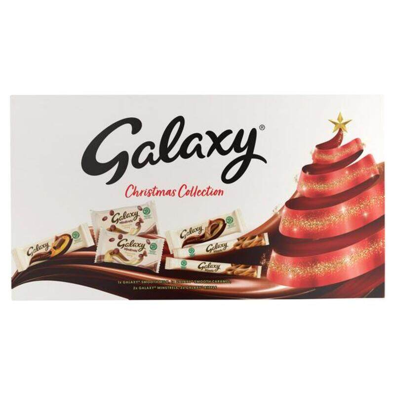 

Galaxy Chocolate Large Christmas Selection Box Christmas Special 234g