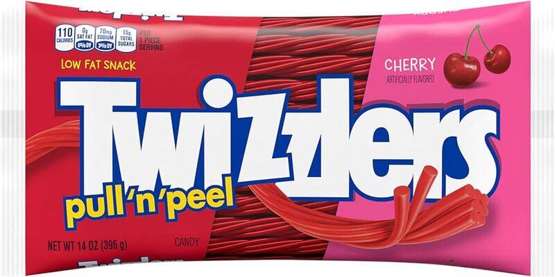 Hershey's Twizzlers Pull N Peel Cherry Flavor candy 173g