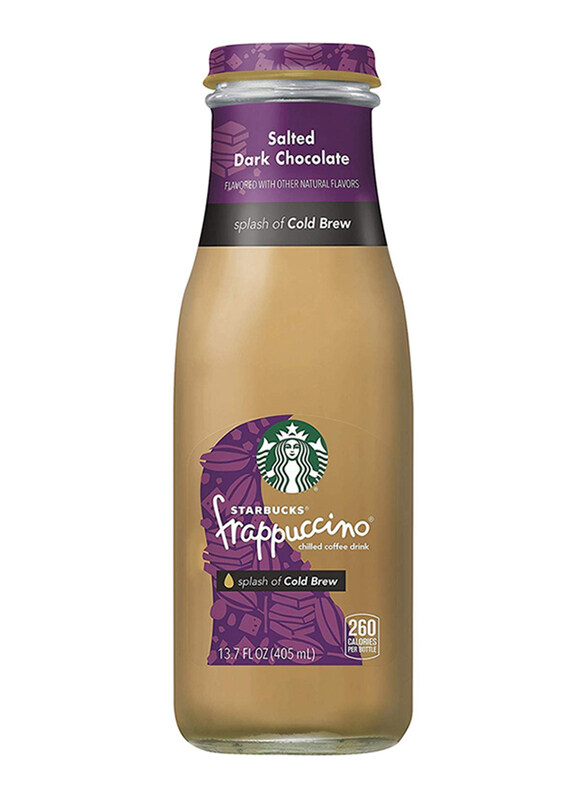 

Starbucks Frappuccino Salted Dark Chocolate Coffee Drink, 405ml