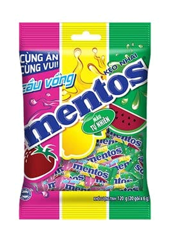 Mentos Rainbow Chewy Candy, 120g