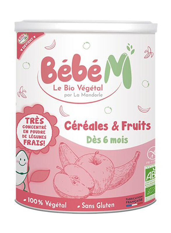 

Bebe M Cereals & Fruits, 400g
