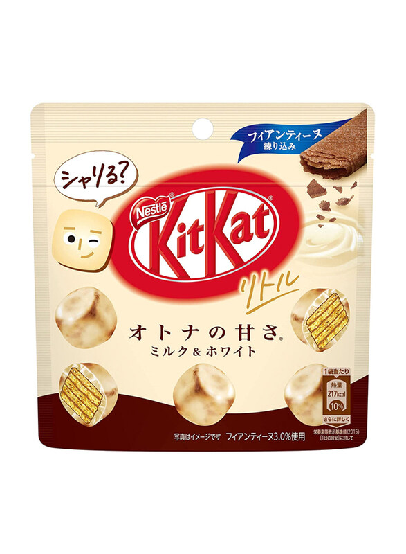 

Nestle Kit Kat Little Milk And White Pouch, 10 x 41g