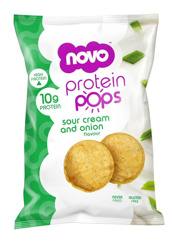 Novo Sour Cream and Onion Protein Pops, 45g