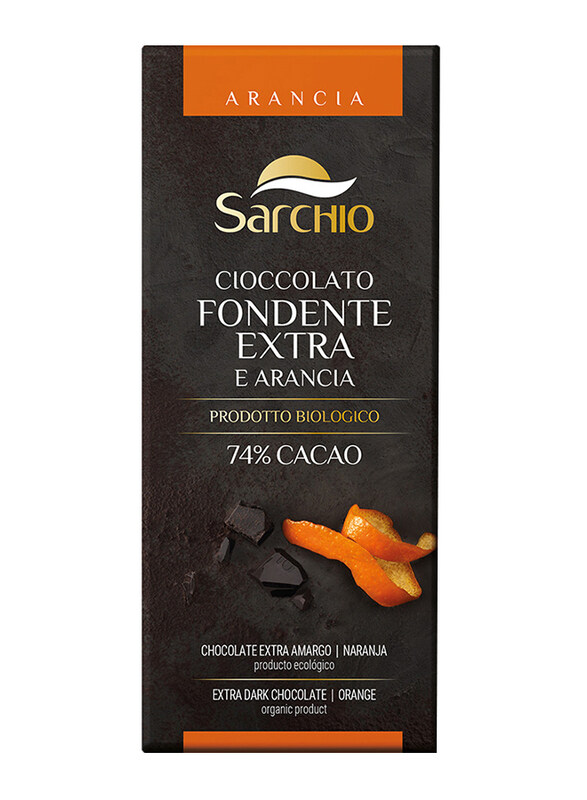 

Sarchio Gluten Free Orange Dark Chocolate Bar, 80g