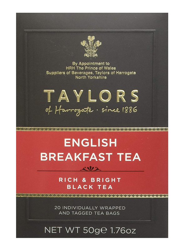 Buy Ahmad Tea English Tea No. 1 Tea Bags 2g x 100 Pieces Online