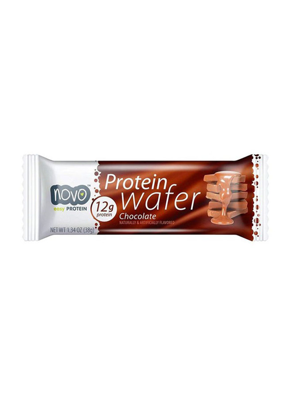 

Novo 12g Protein Milk Chocolate Energy Wafer Bar 40g