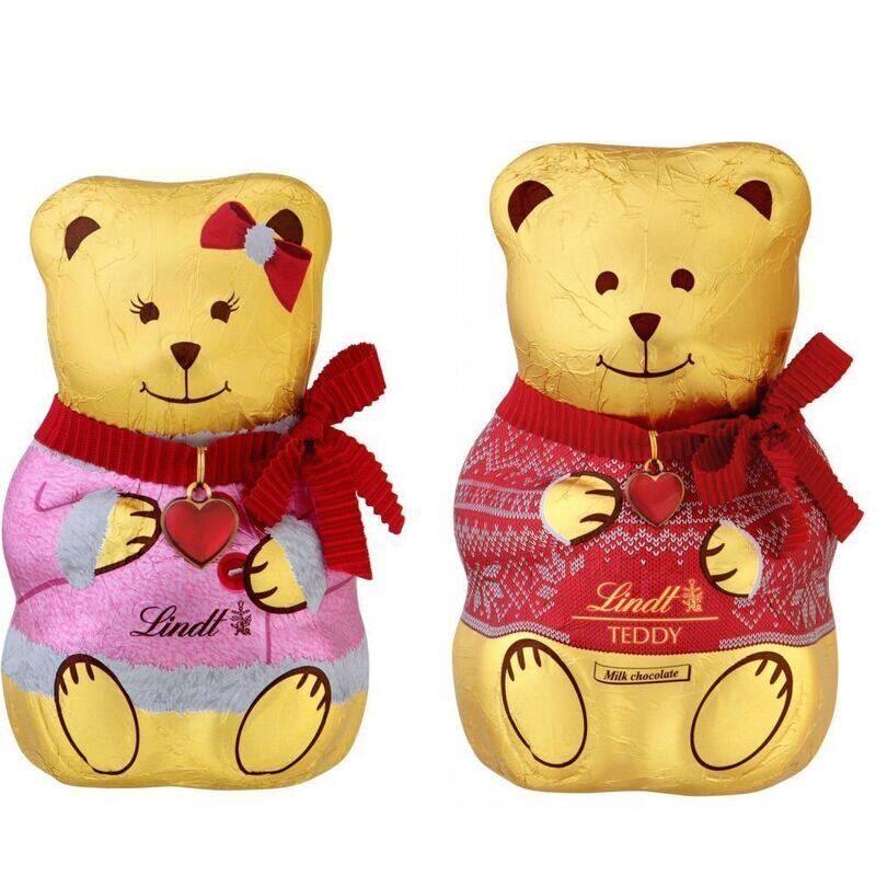 

LINDT Mr. & Mrs. Milk Chocolate Teddy Christmas Special 100g
