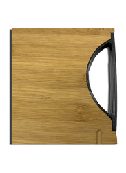 Excellent Houseware Bamboo Cutting Board with Handle, Brown